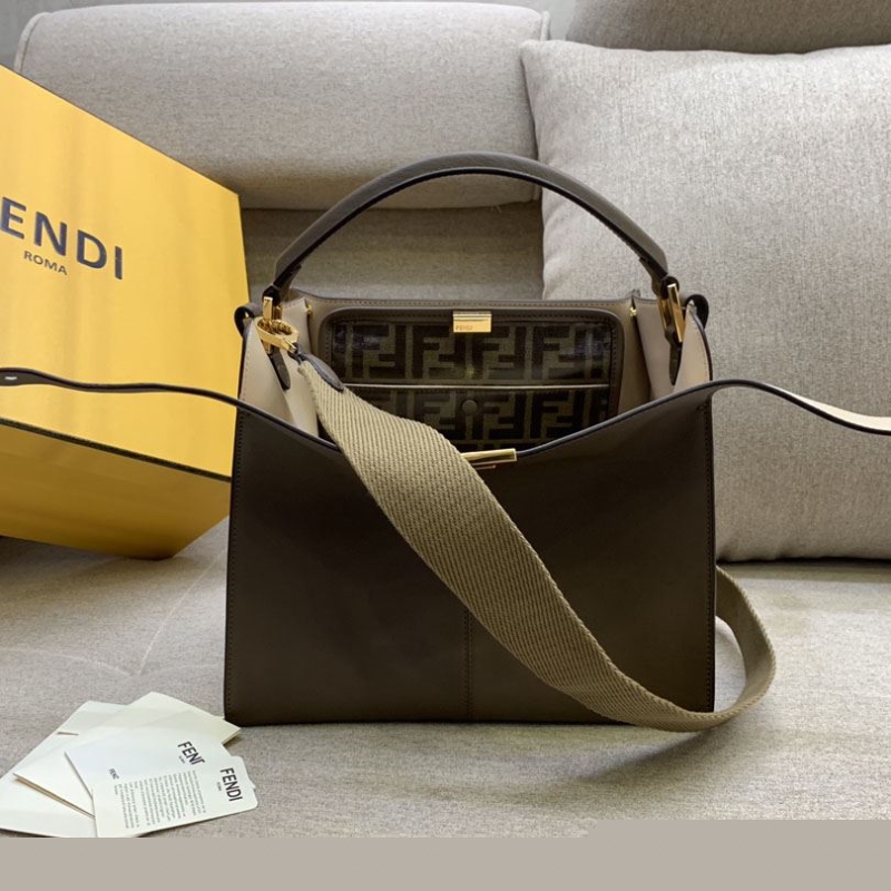F**di top handle bags